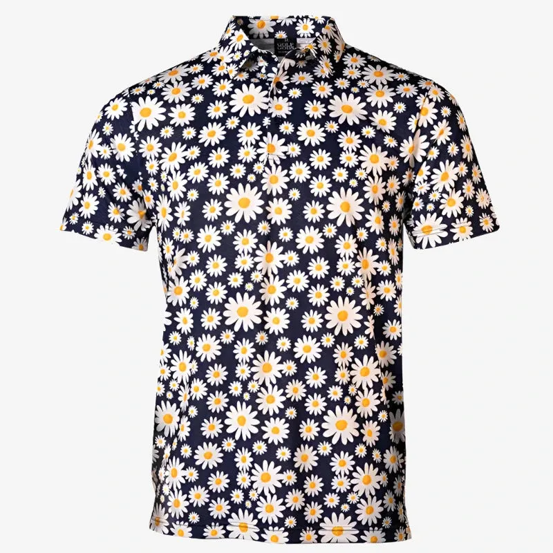 Daisy Golf Polo Shirt with Cool Tech Fabric