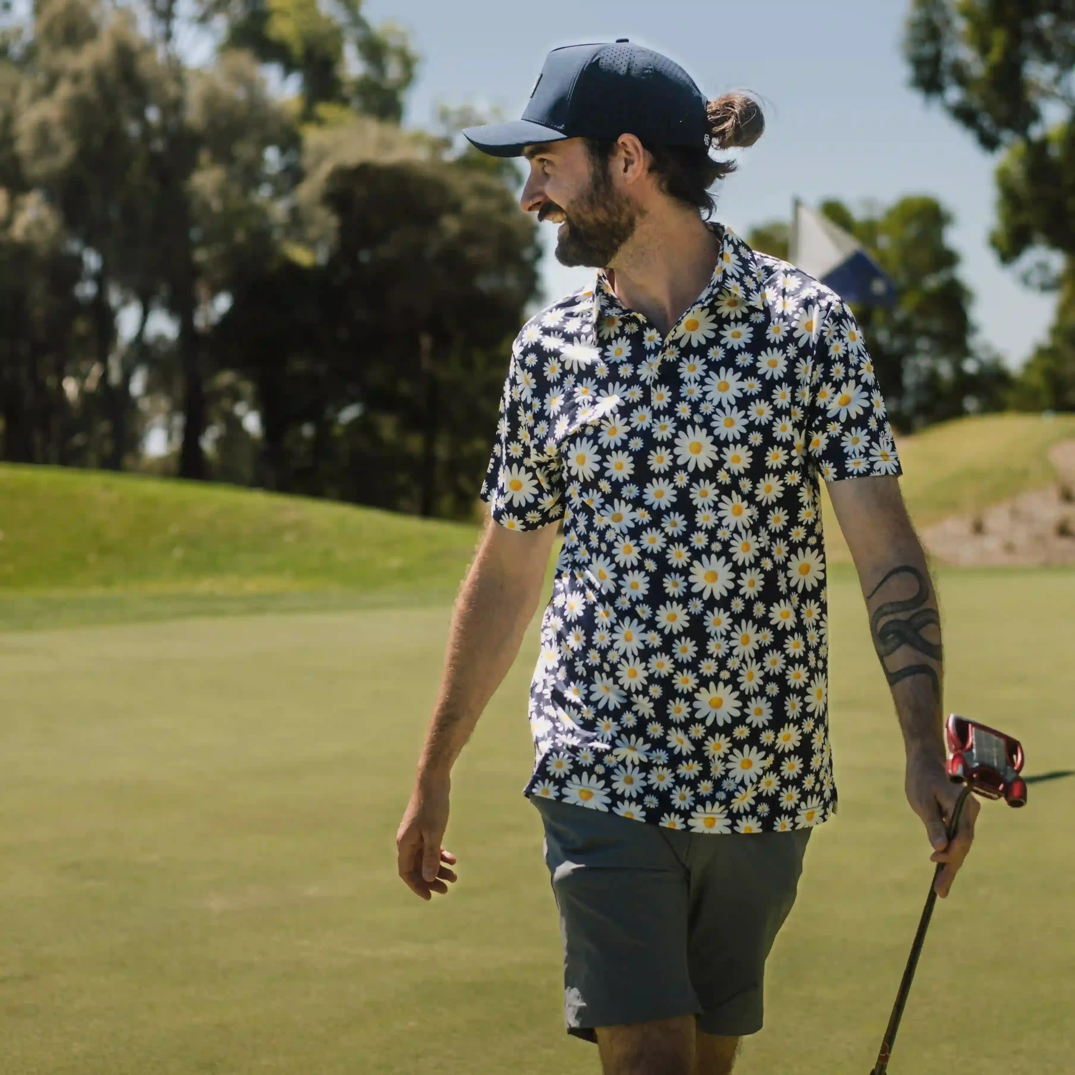 Daisy Golf Polo Shirt with Cool Tech Fabric