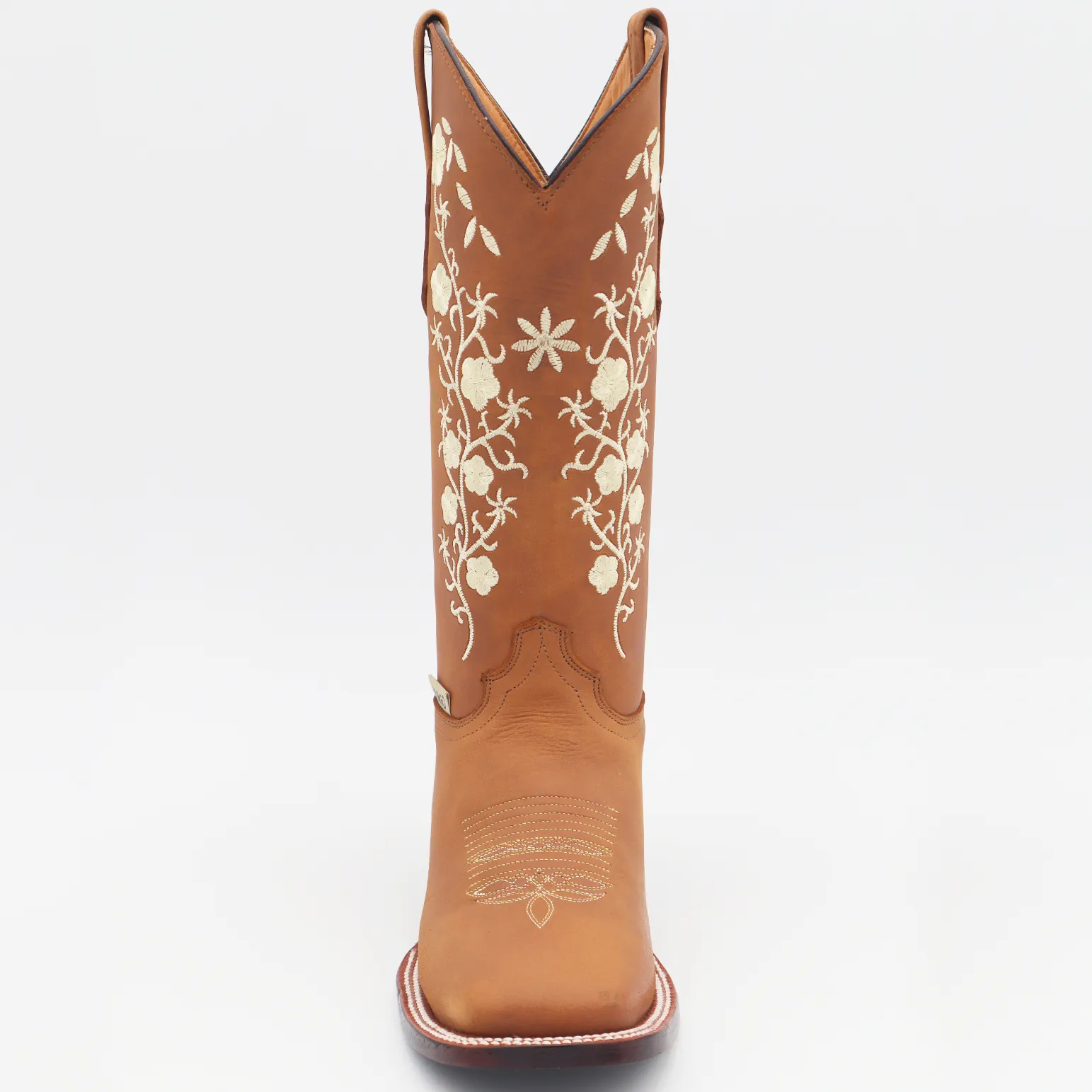 Dalia Cobre Floral Cowgirl Boots