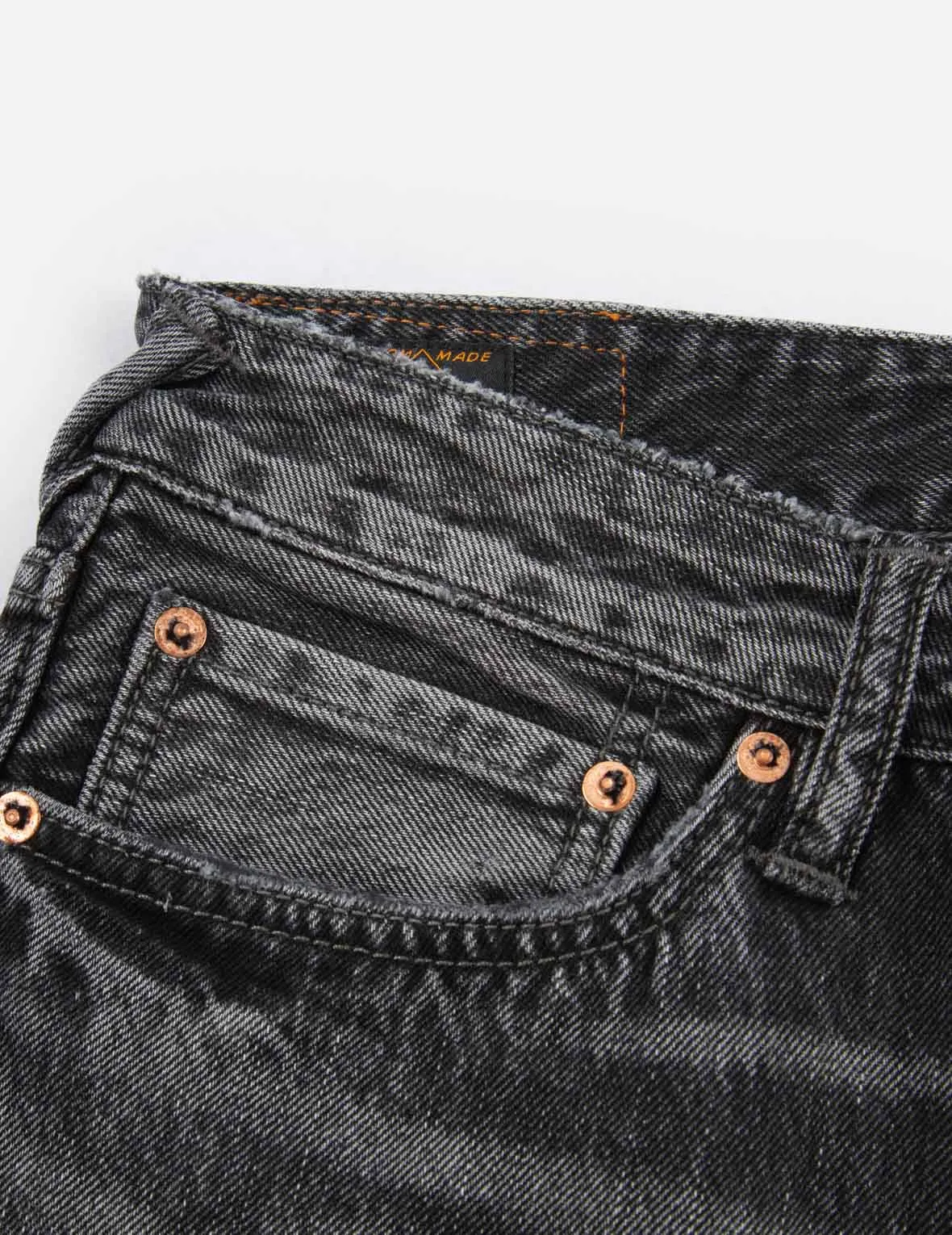 Daruma Patch Slim-Fit Jeans #2010