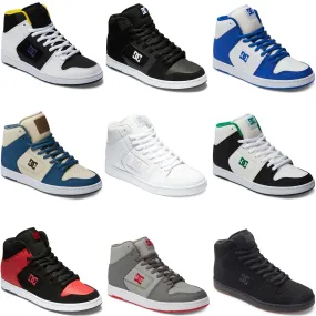 DC Shoes Mens Manteca 4 HI High Top Leather Trainers