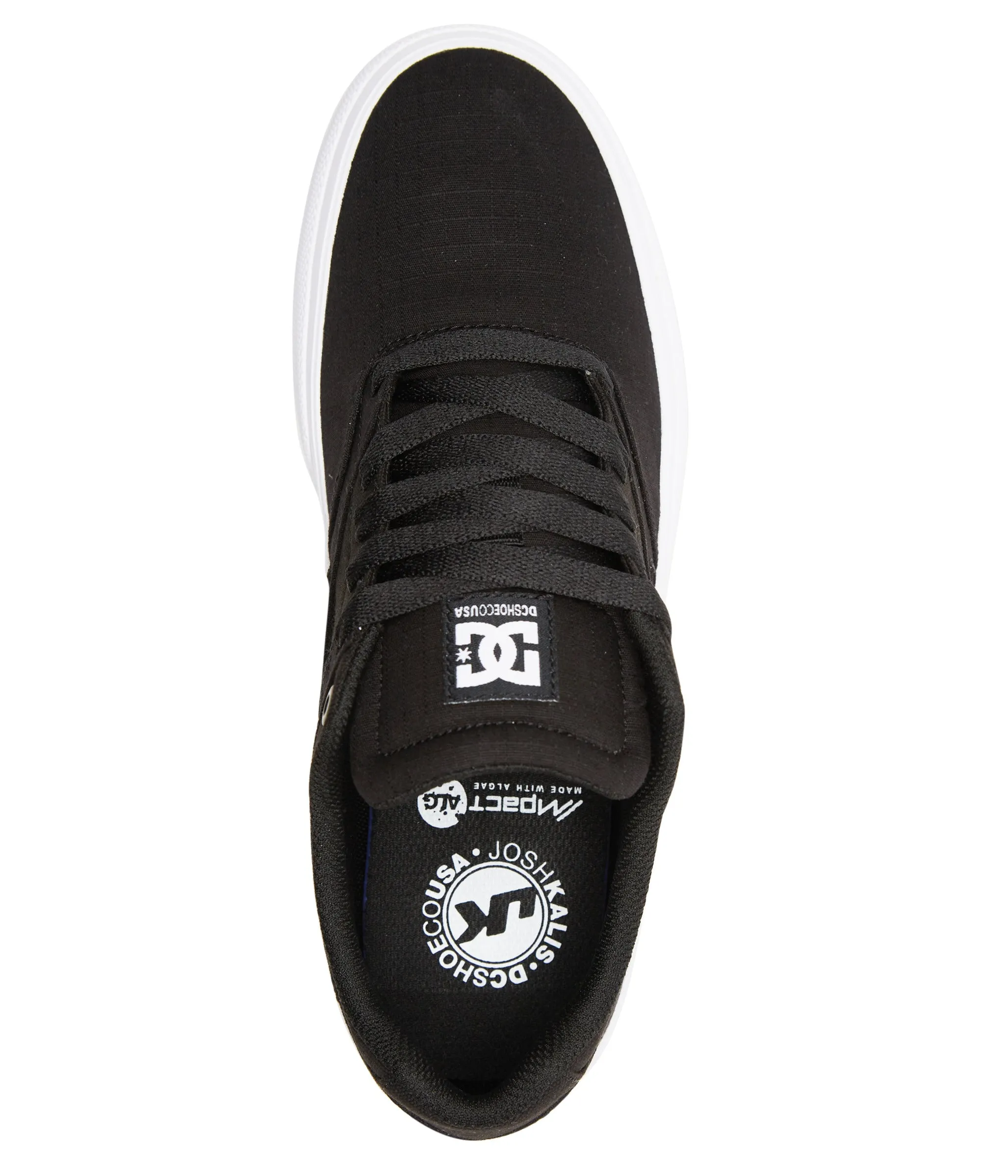 DC Shoes Mens Manteca S Leather Skate Trainers