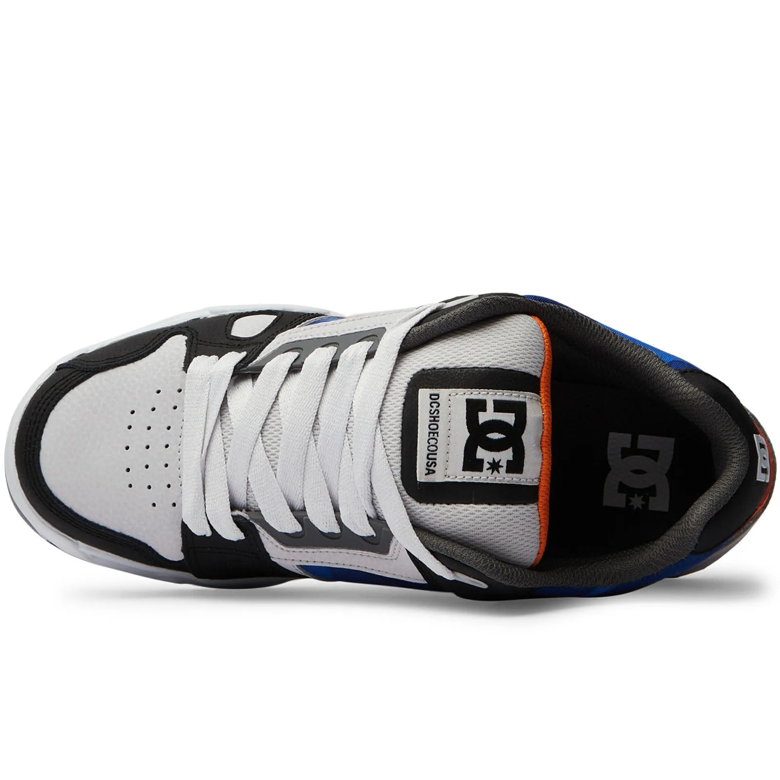 DC Shoes Mens Stag Low Rise Suede Leather Skate Trainers