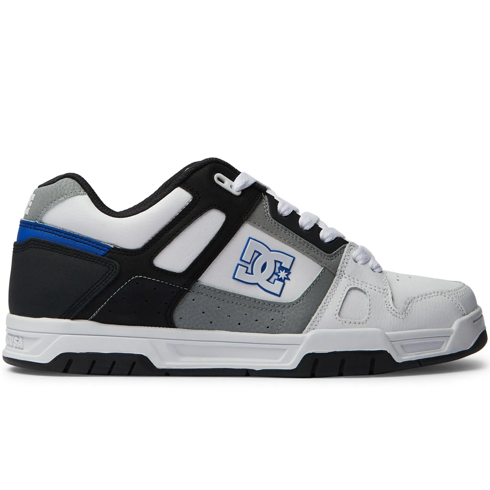 DC Shoes Mens Stag Low Rise Suede Leather Skate Trainers