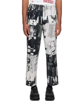 DEVÁ STATES Black Printed Easy Trousers