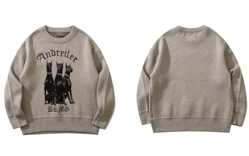 Doberman | Cozy Knit Jumper