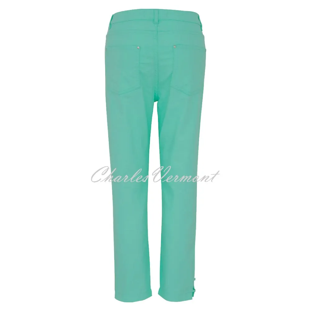 Dolcezza Cropped Jeans Aqua.