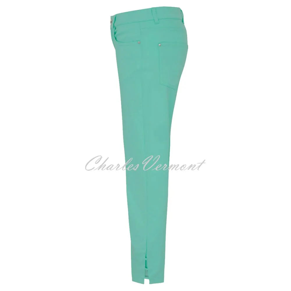 Dolcezza Cropped Jeans Aqua.