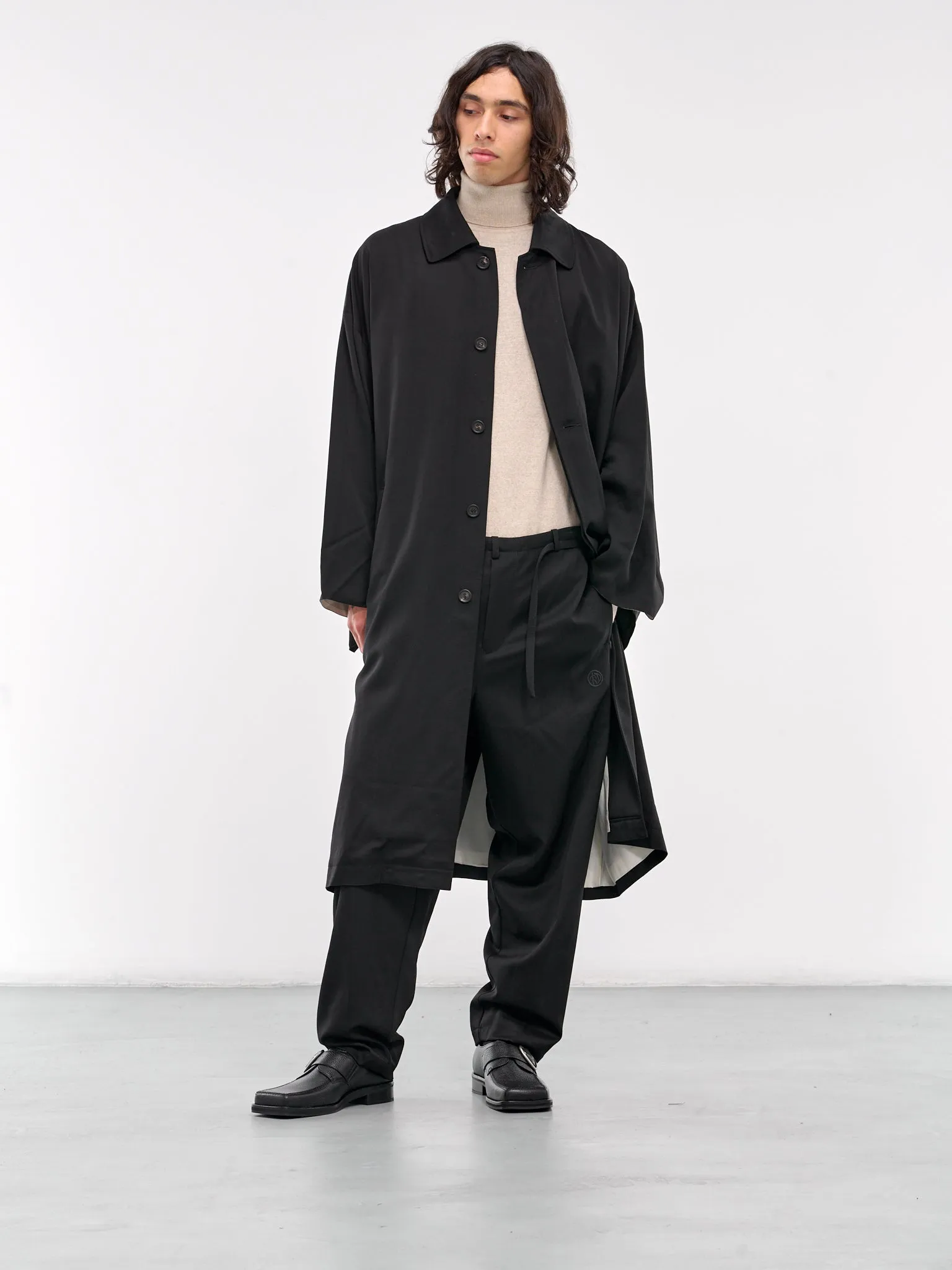 Drawstring Trousers (S24AW09PT-W-BLACK)