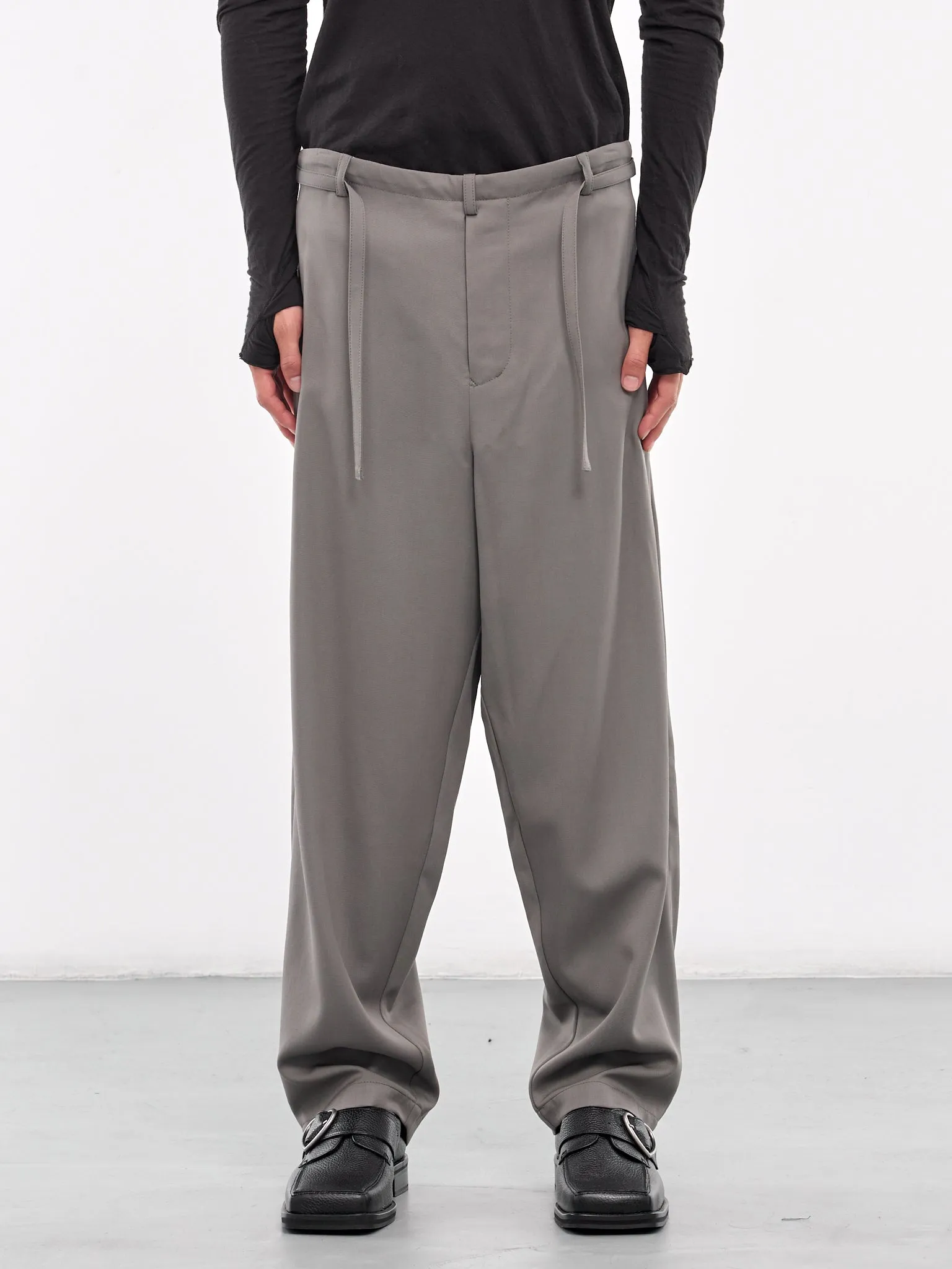 Drawstring Trousers (S24AW09PT-W-GREY)