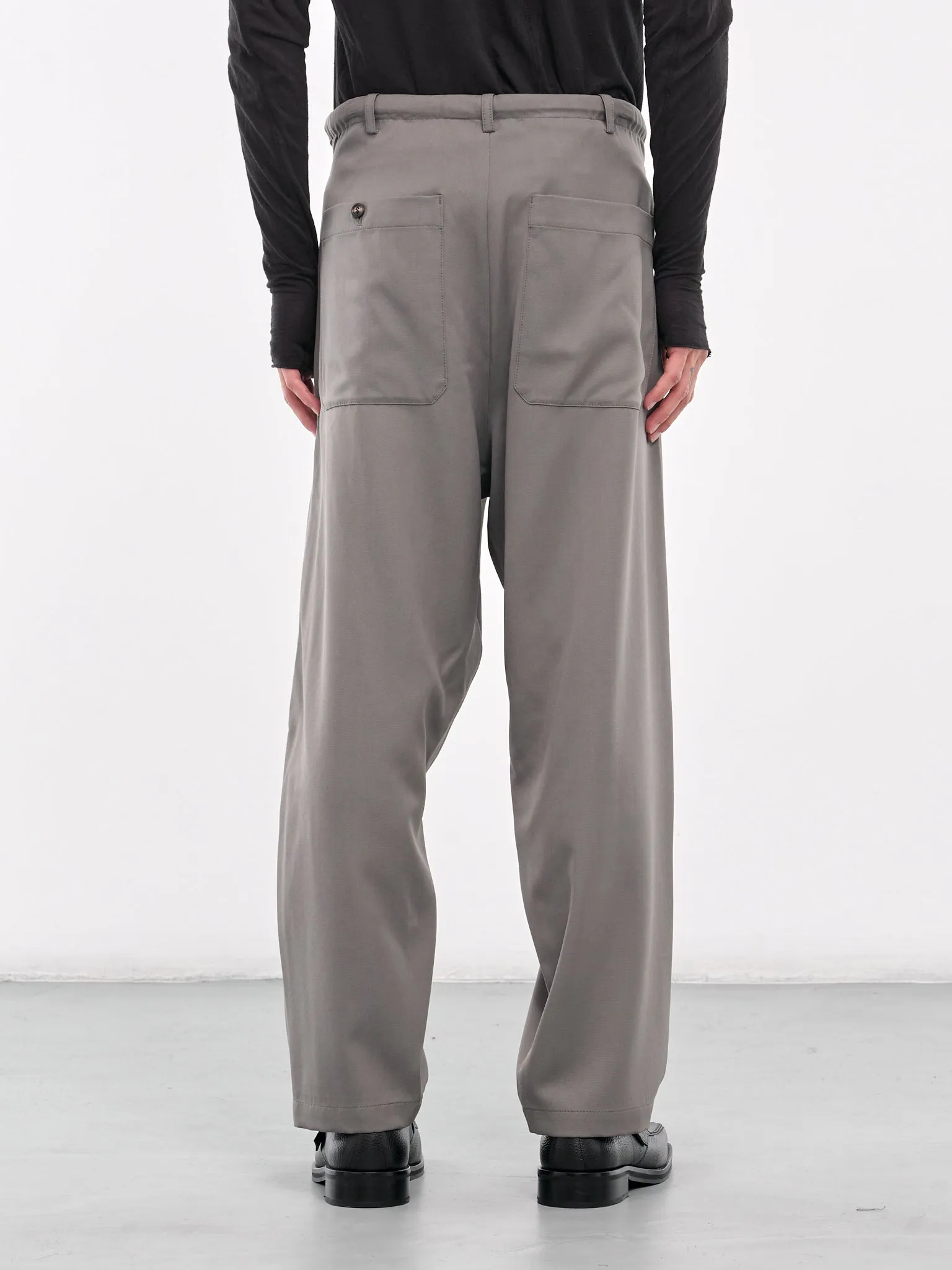 Drawstring Trousers (S24AW09PT-W-GREY)