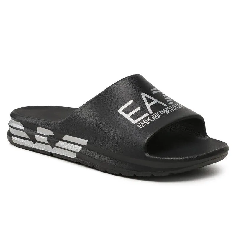 EA7 Black Sandals