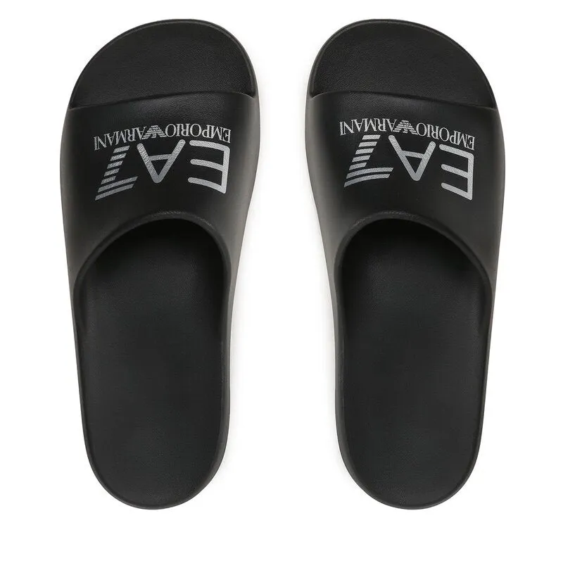 EA7 Black Sandals