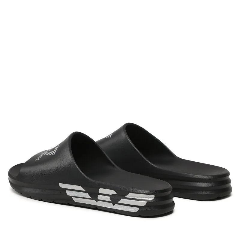 EA7 Black Sandals