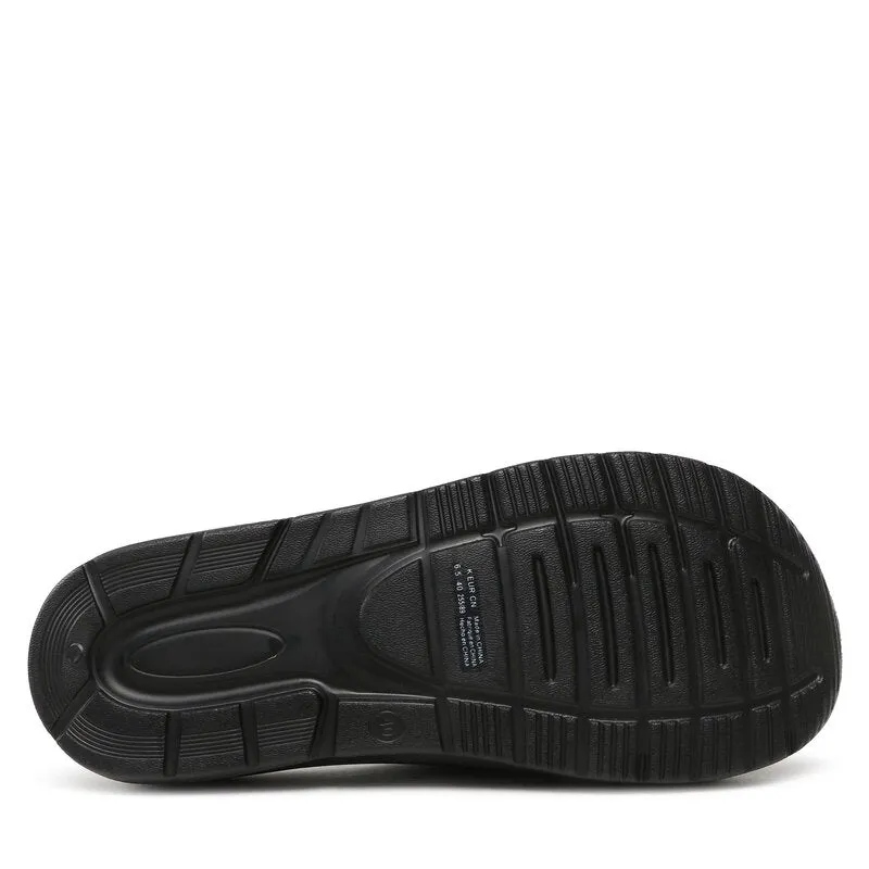 EA7 Black Sandals