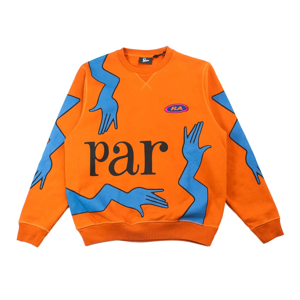 Early Grab Crew Neck Sweatshirt (Sienna Orange)