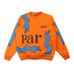 Early Grab Crew Neck Sweatshirt (Sienna Orange)