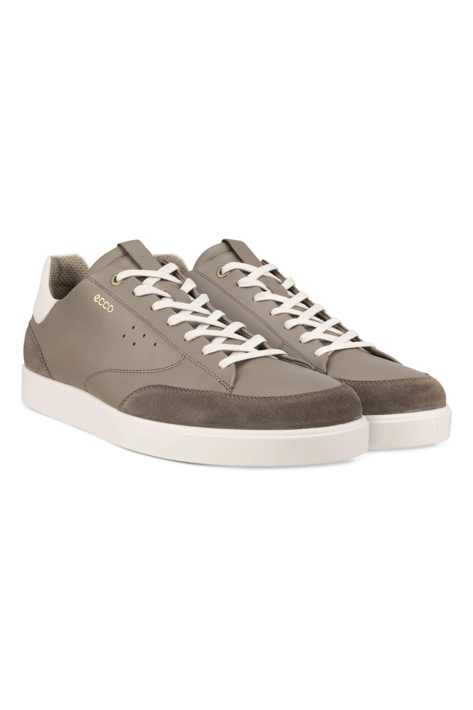 ECCO Street Lite Nordstrom Mens Sneakers 521394-60798 in dark clay leather