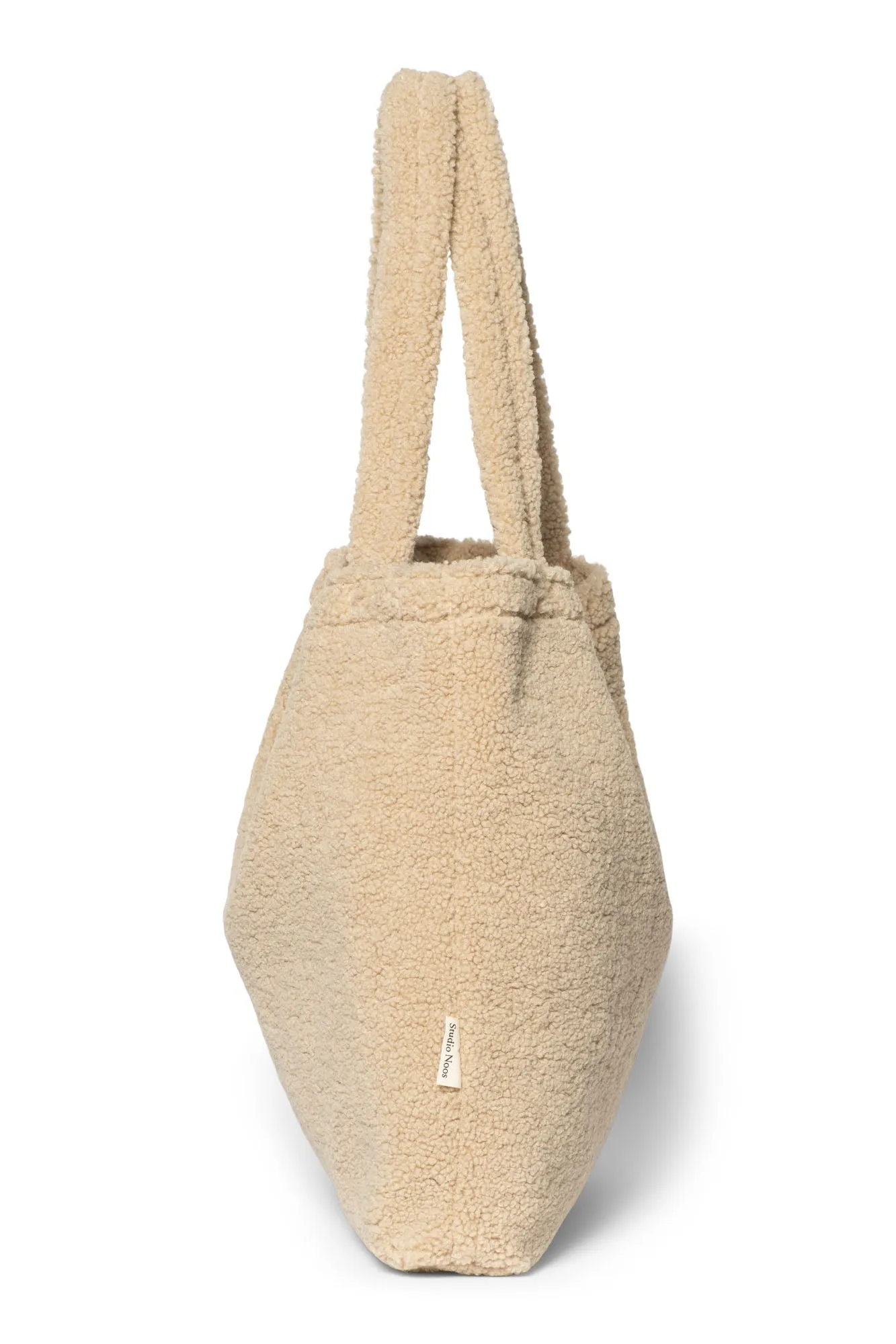 Ecru Teddy Mom Bag