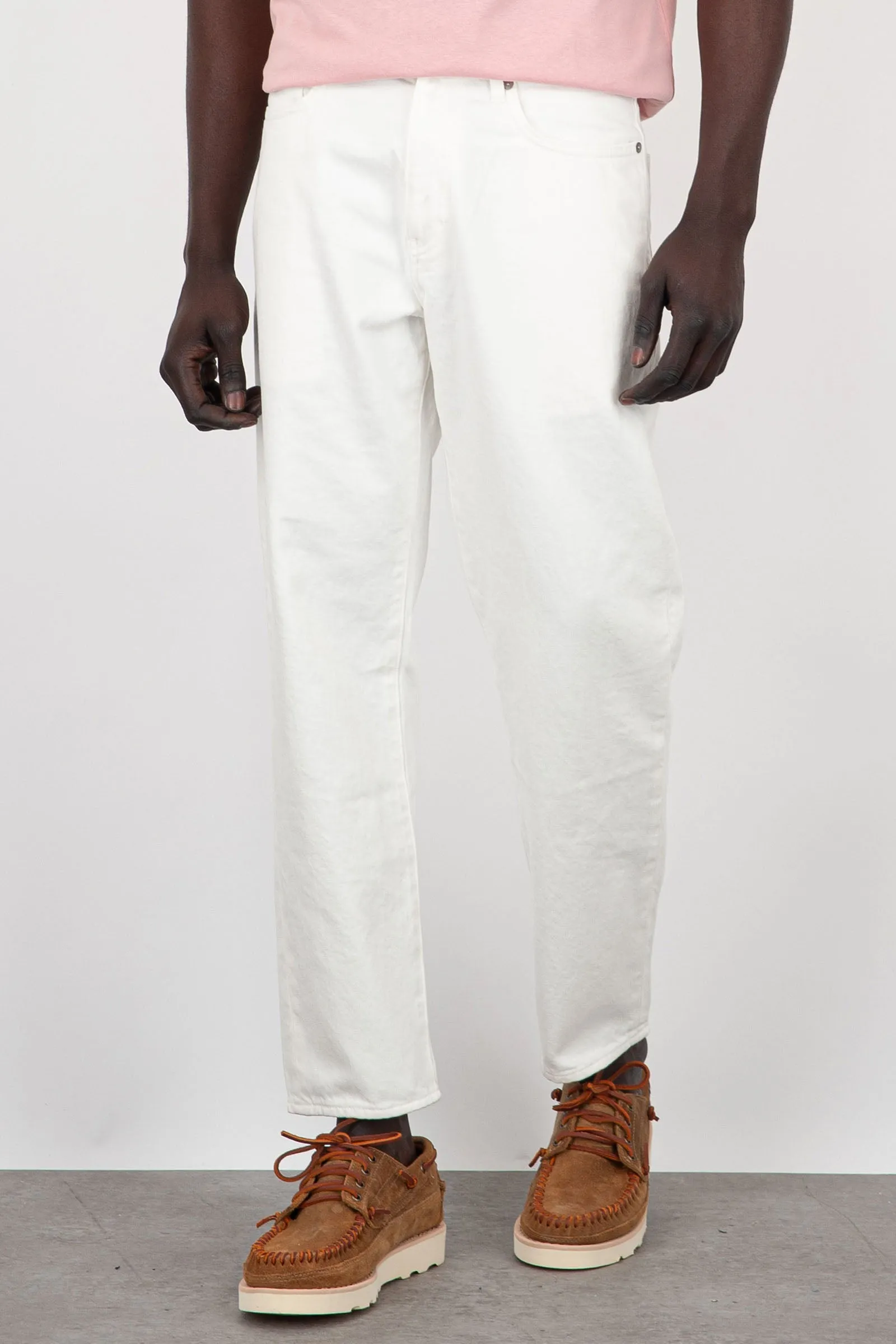 Edwin Cosmos White Denim Jeans