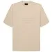 Emporio Armani Embossed Eagle Logo T-Shirt Beige