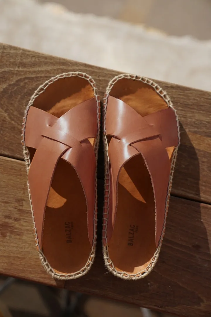 Cognac Destino Espadrilles