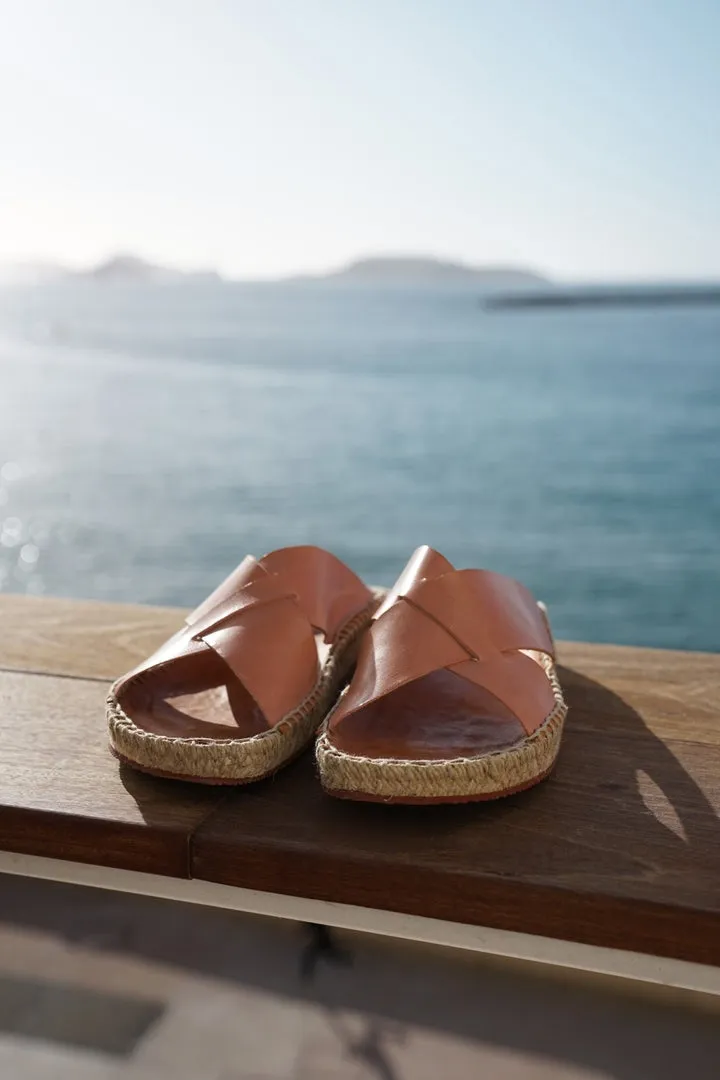 Cognac Destino Espadrilles