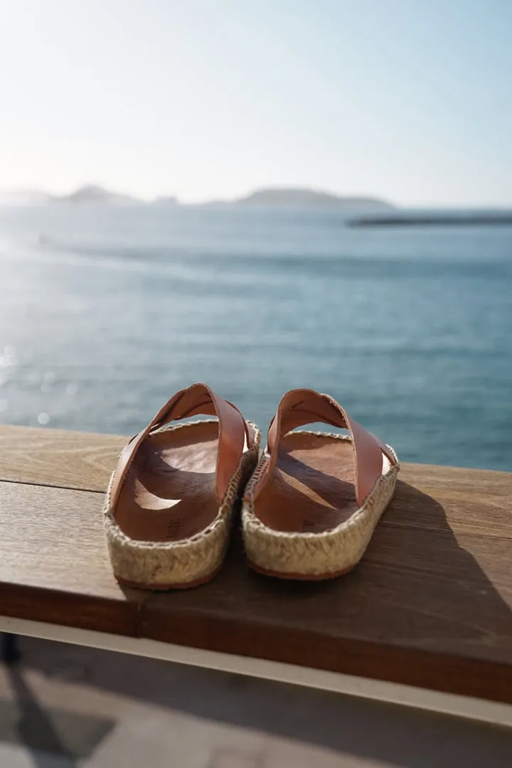 Cognac Destino Espadrilles