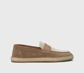 Brown Suede Espadrilles