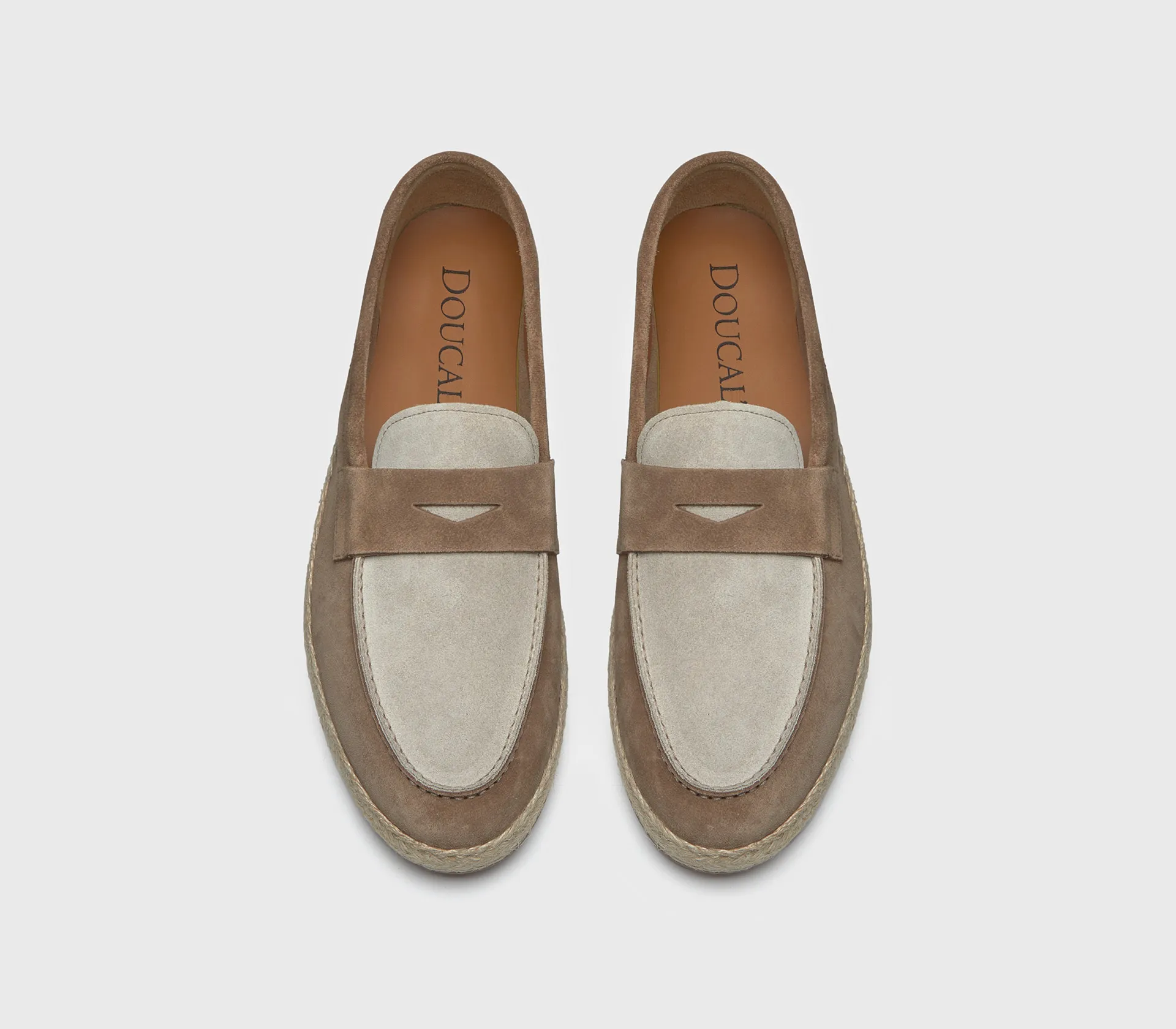 Brown Suede Espadrilles