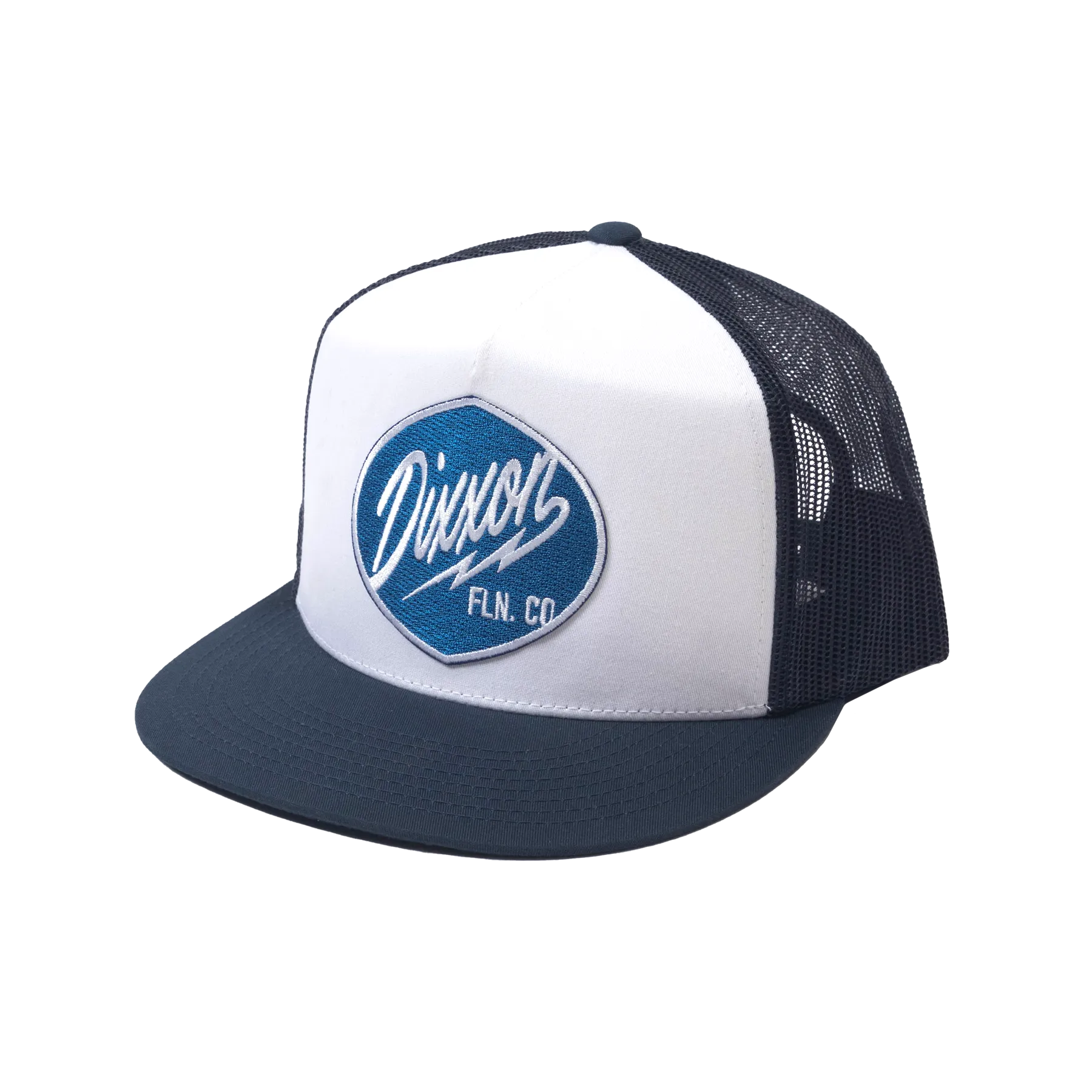 Esso Flat Bill Trucker Snapback - Blue