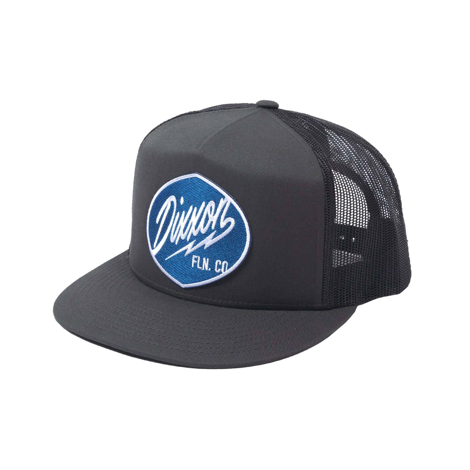 Esso Flat Bill Trucker Snapback - Blue