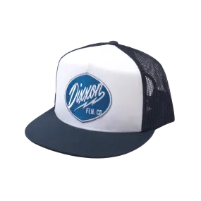 Esso Flat Bill Trucker Snapback - Blue