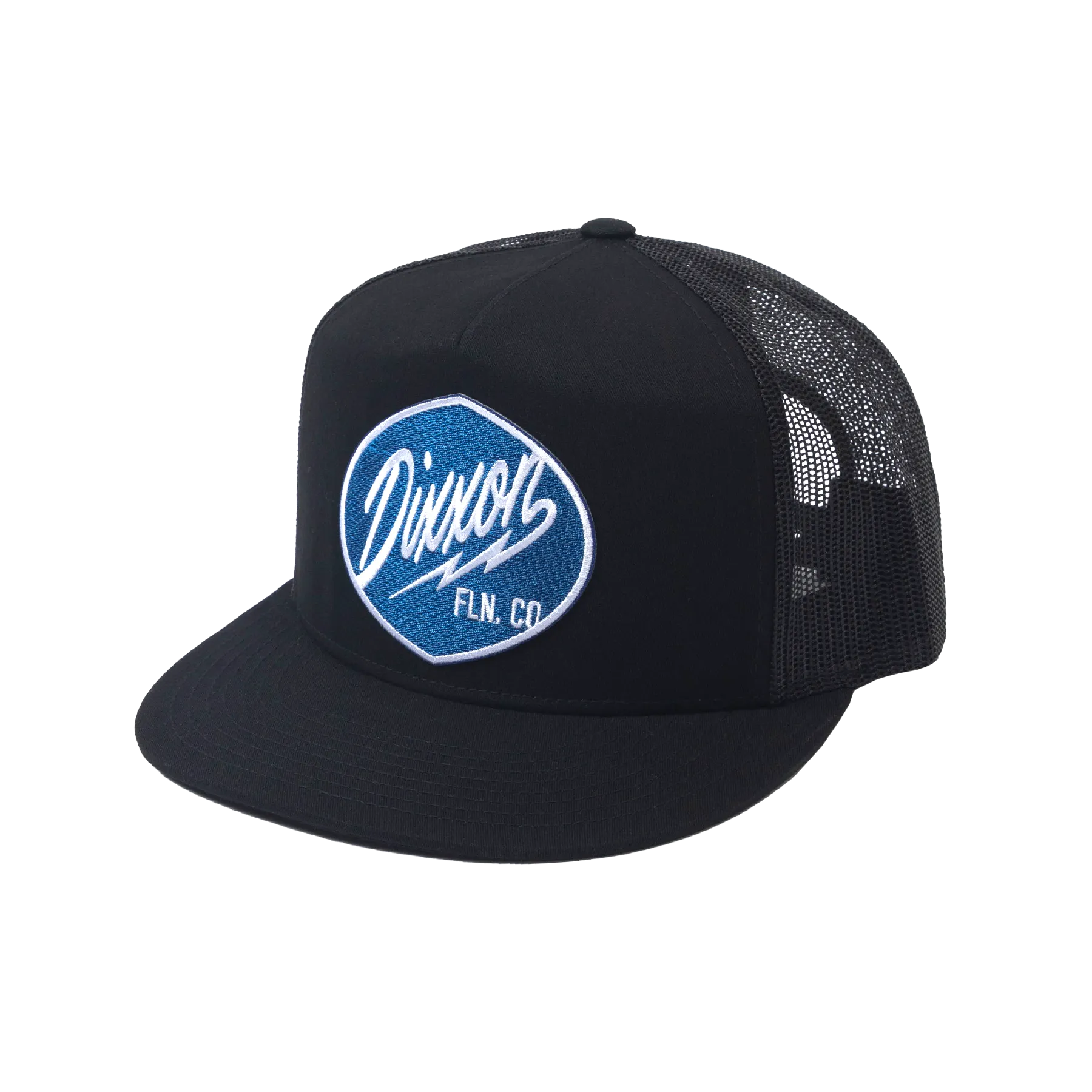 Esso Flat Bill Trucker Snapback - Blue