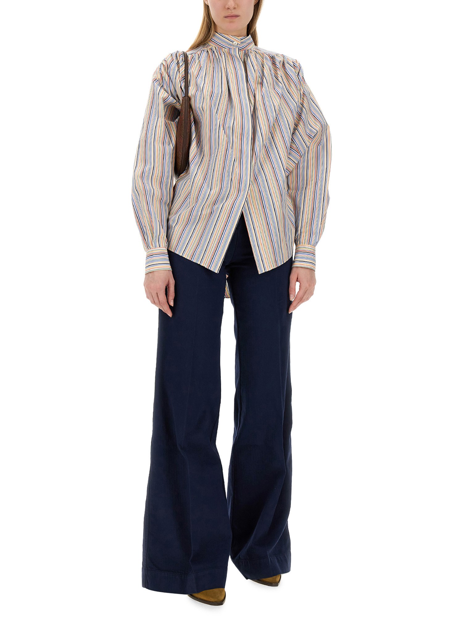 Flare Fit Jeans with Pegasus Buttons by ETRO