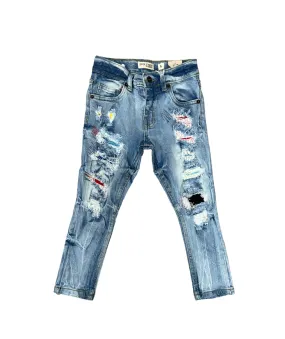 Evolution Rich Denim Toddler Ice Blue Jeans