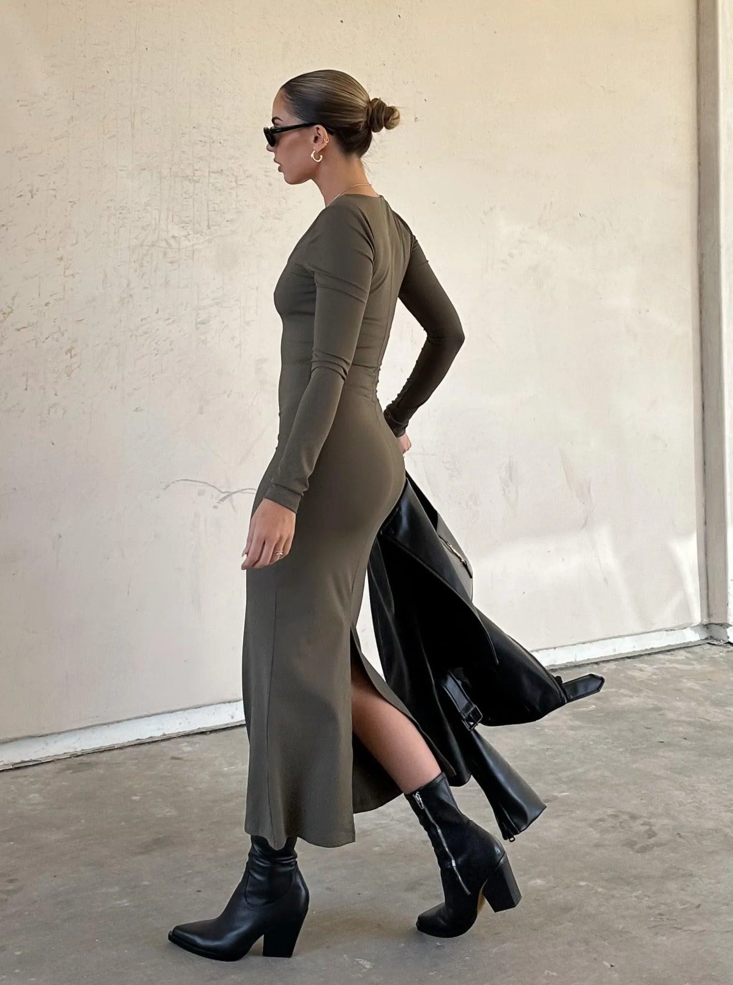 Midi Dress Fall Staple - Clearance Sale