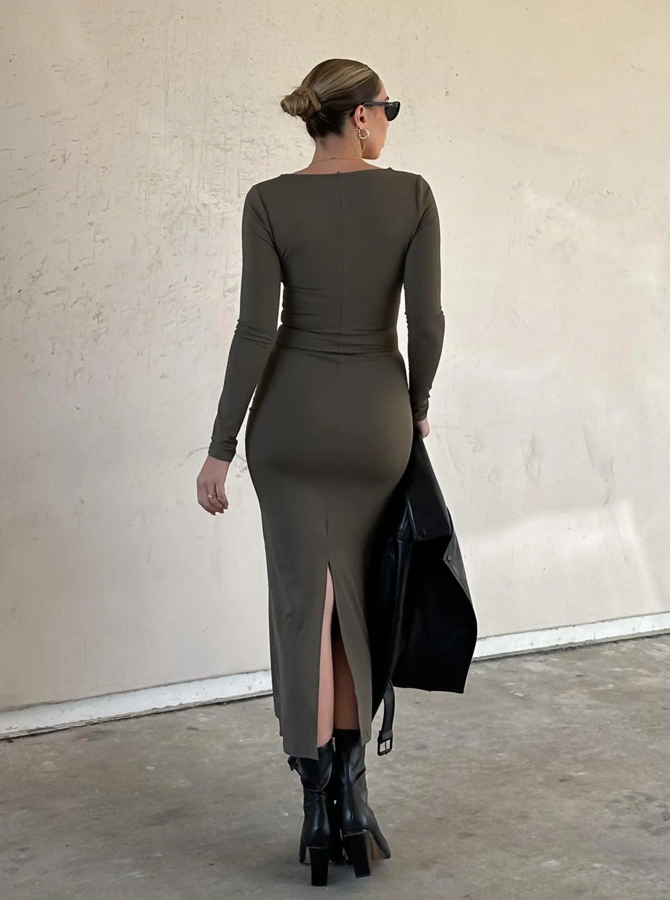 Midi Dress Fall Staple - Clearance Sale