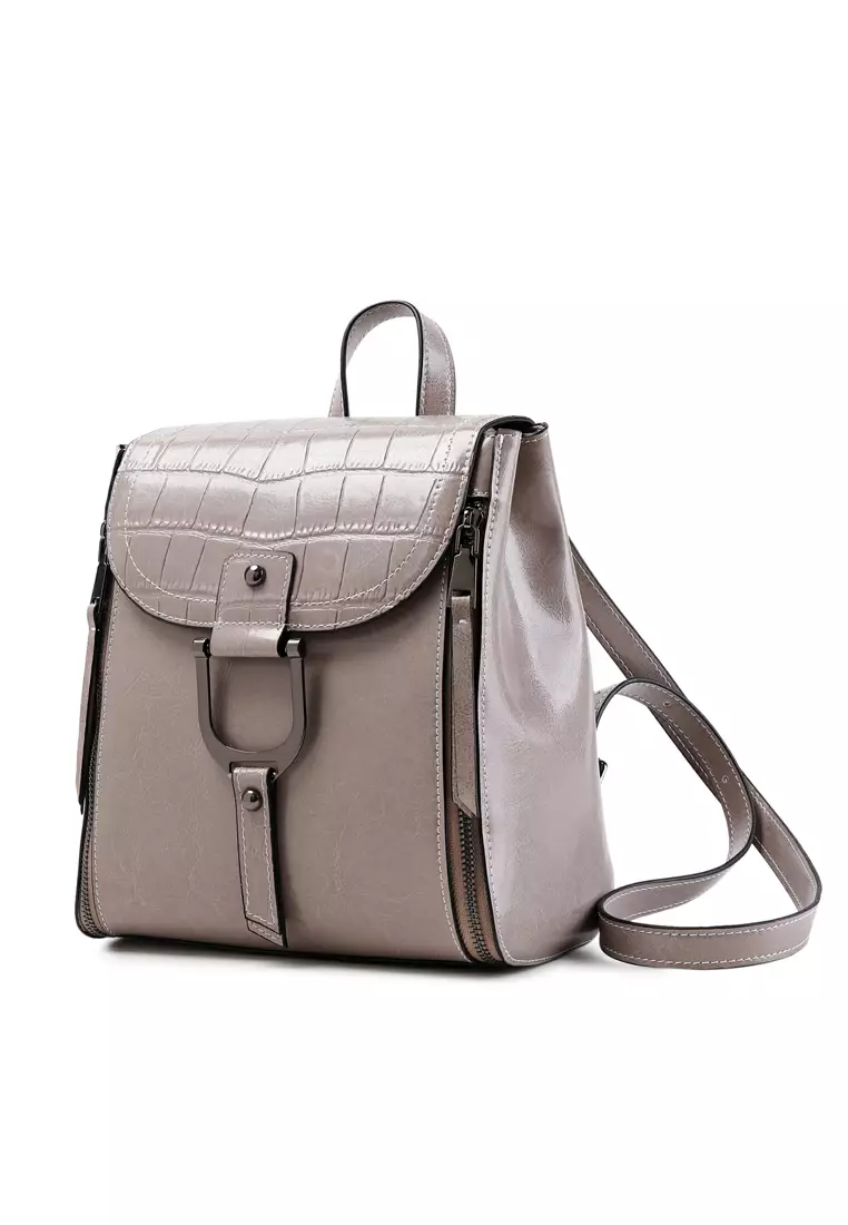 Fashionable Cowhide Backpacks - Twenty Eight Shoes YLG9113