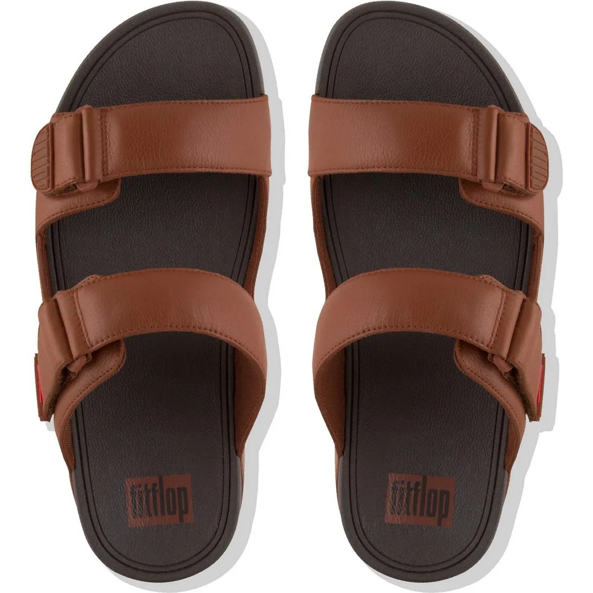 Fitflop Gogh Moc Slides Dark Tan