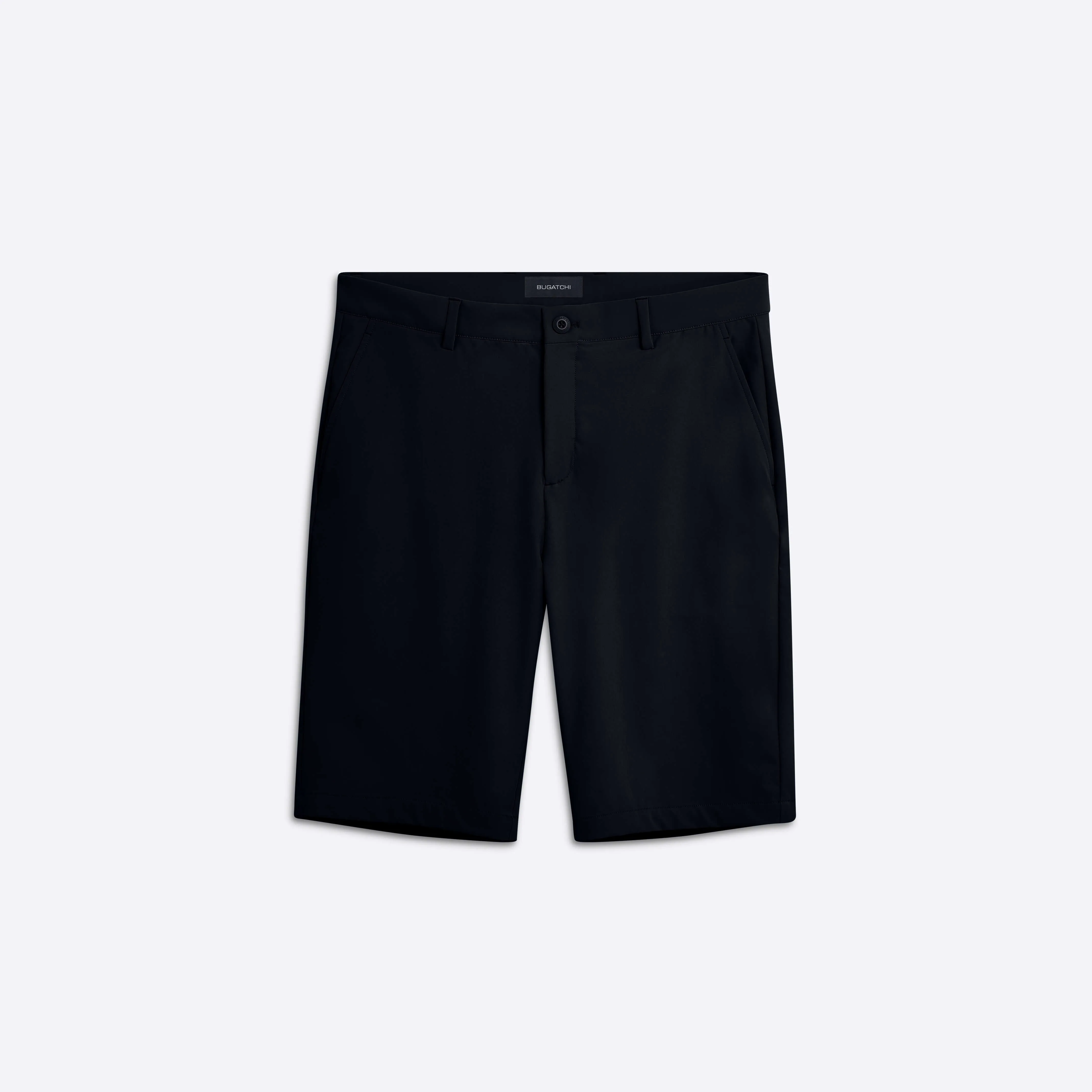 Flat Front Bermuda Shorts