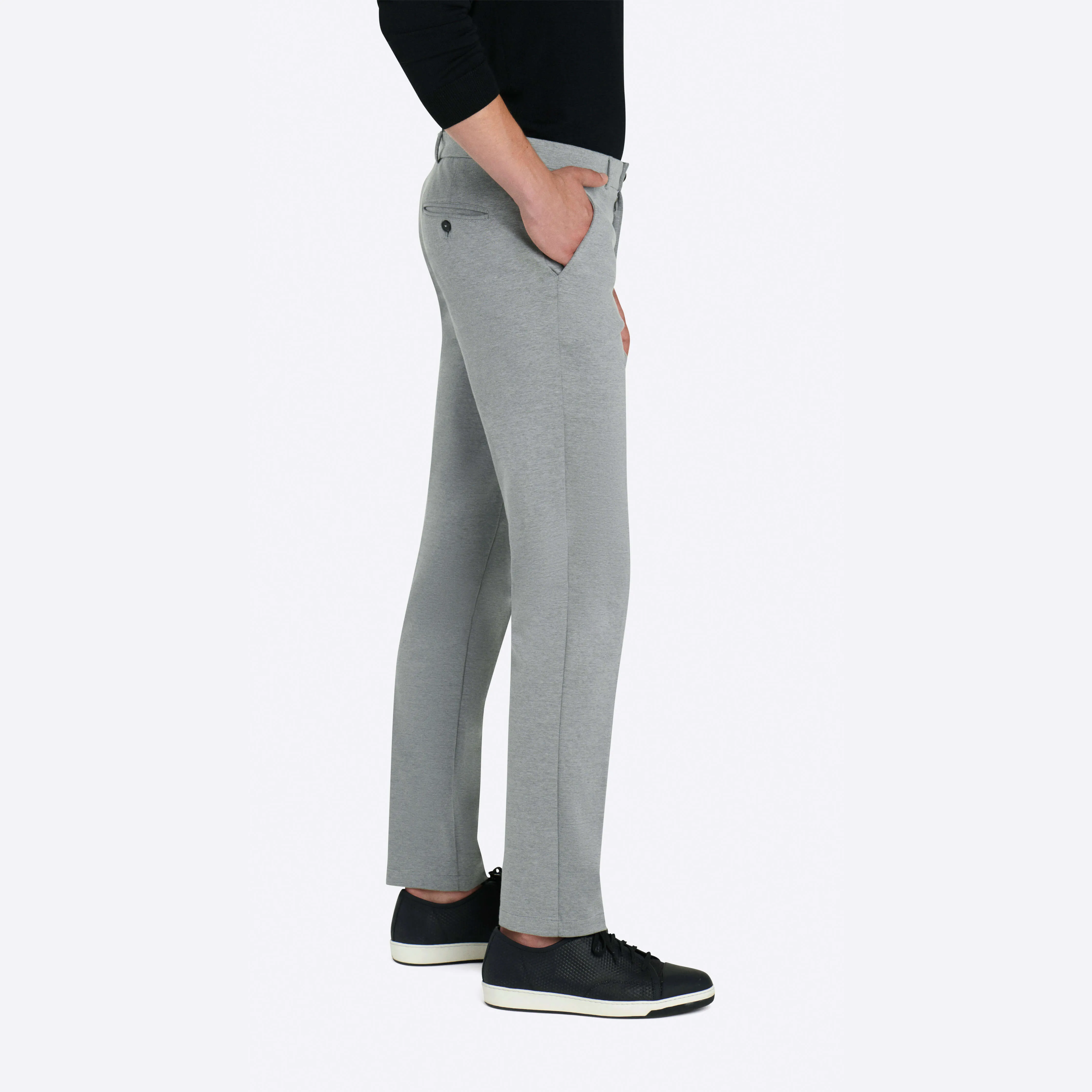 Flat Front Casual Pant