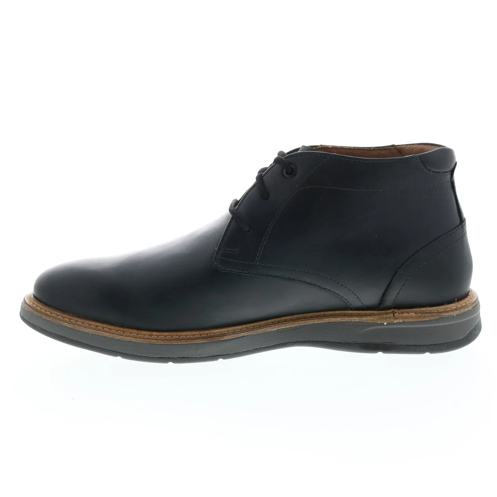 Florsheim Men's Black Leather Chukka Boots, Style 13378-010 Scarsdale - Lace Up