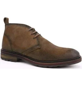 Fluchos Men's Chukka Boots - Arizona Brown Suede