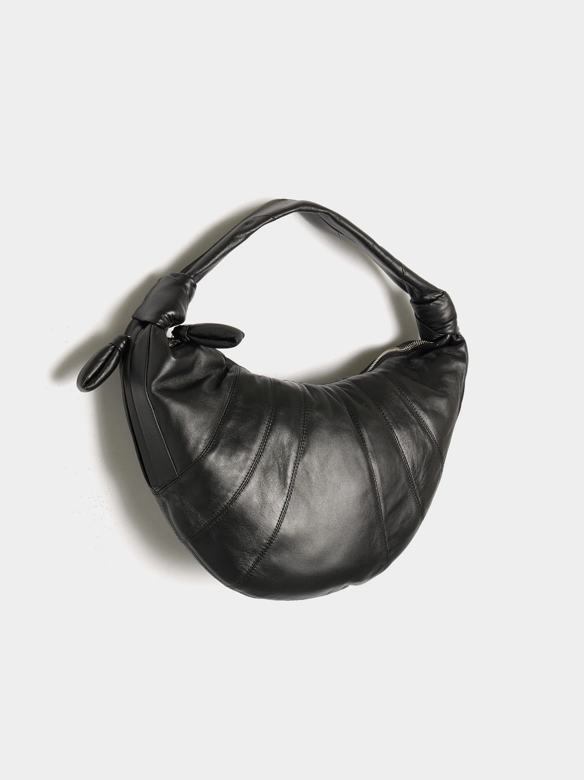 Fortune Croissant Bag - Black