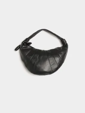 Fortune Croissant Bag - Black