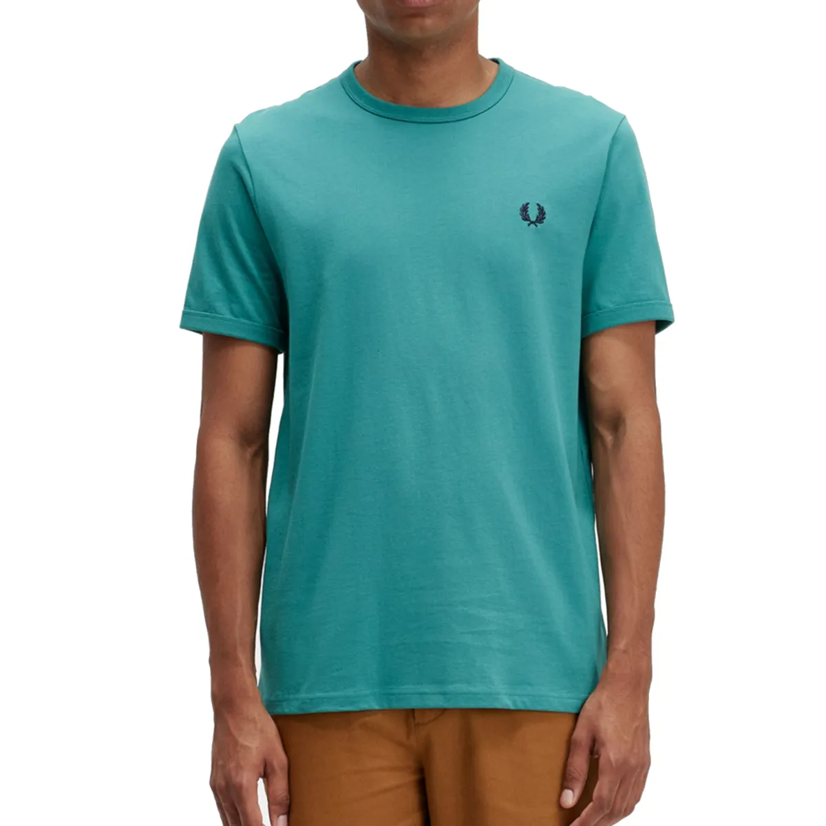 Fred Perry - Ringer T-Shirt - Deep Mint