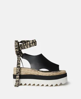 Gaia Peep-Toe Platform Shoes