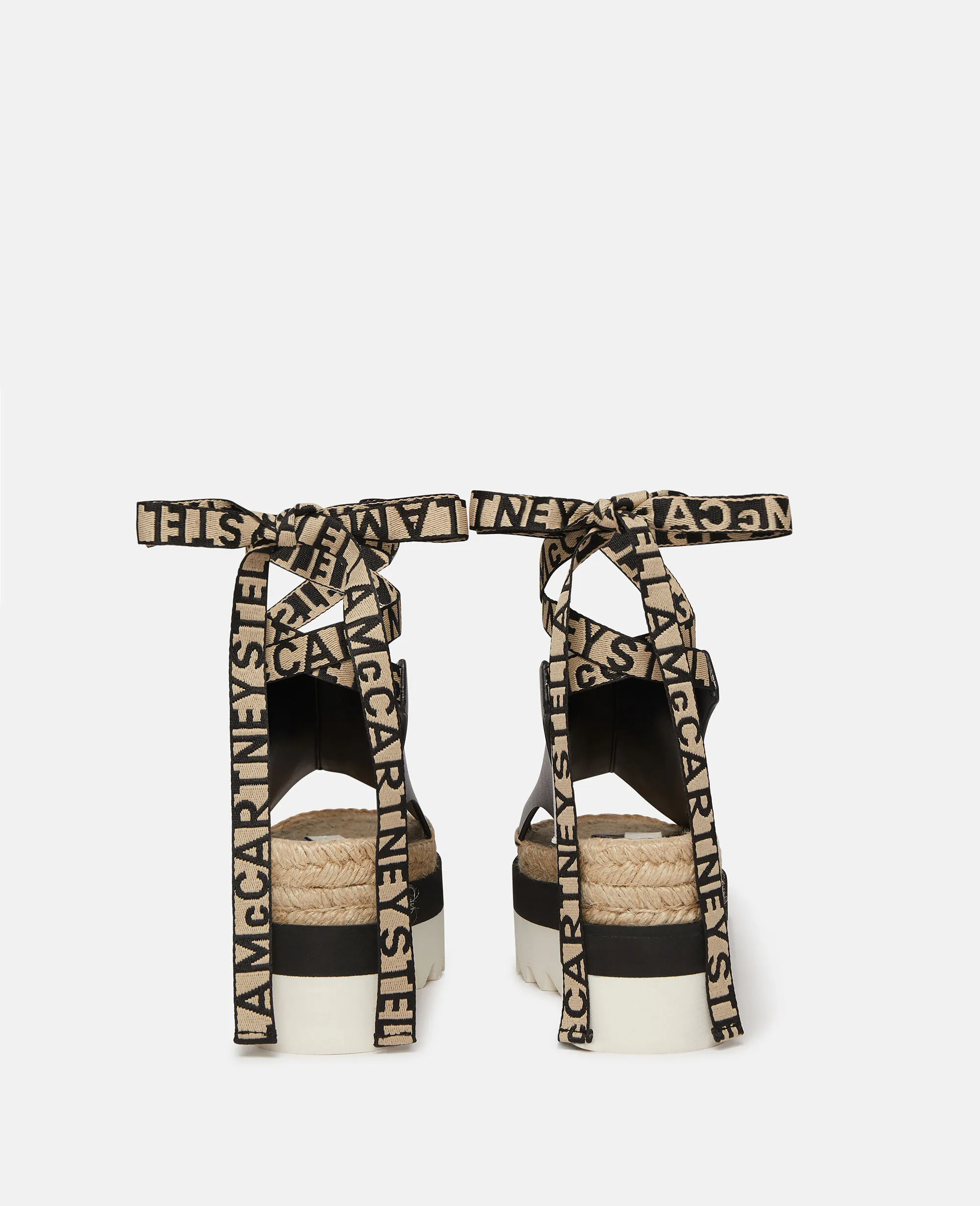 Gaia Peep-Toe Platform Shoes