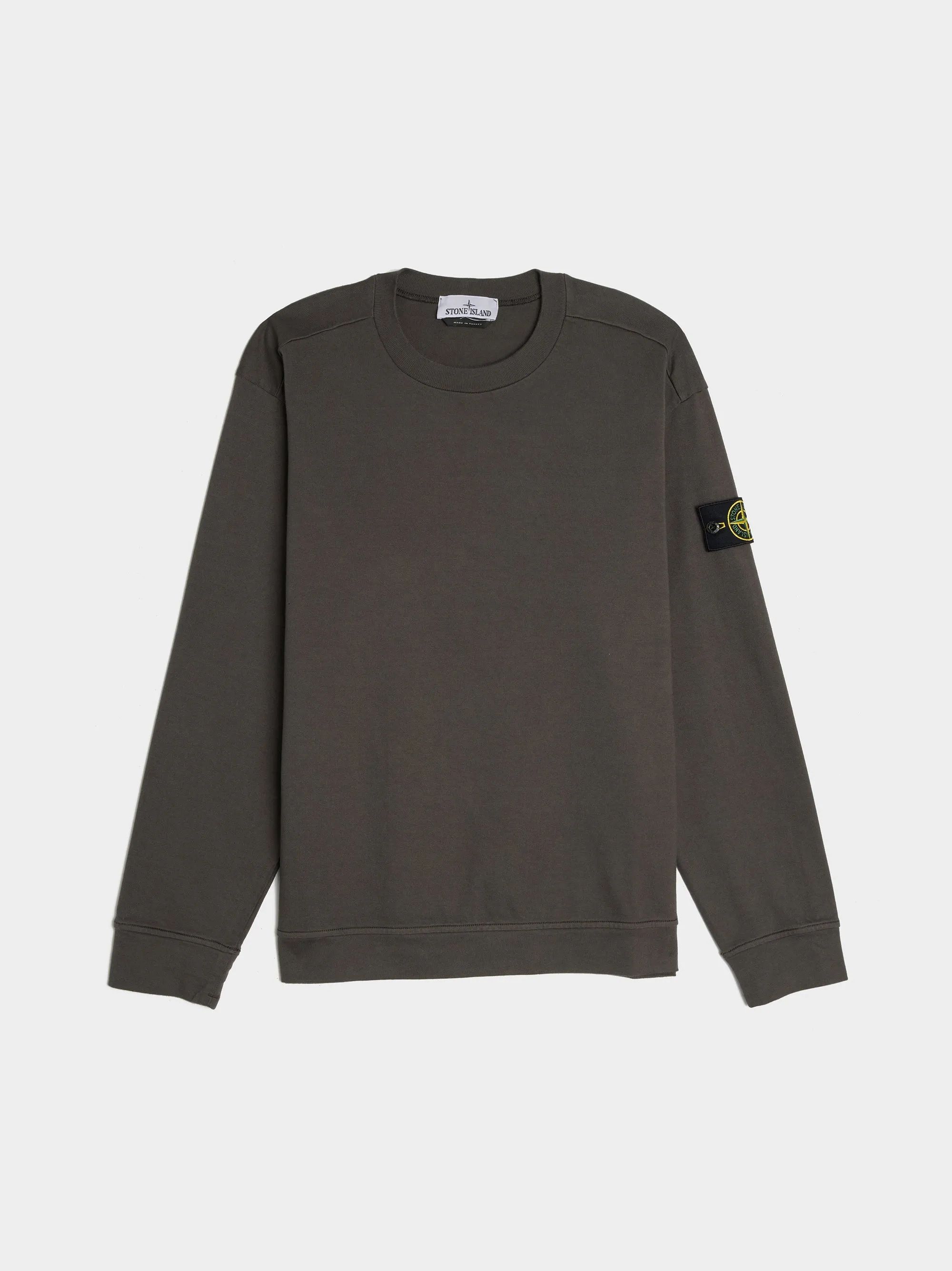 Heavy Cotton Charcoal Sweatshirt Dyed for Apparel